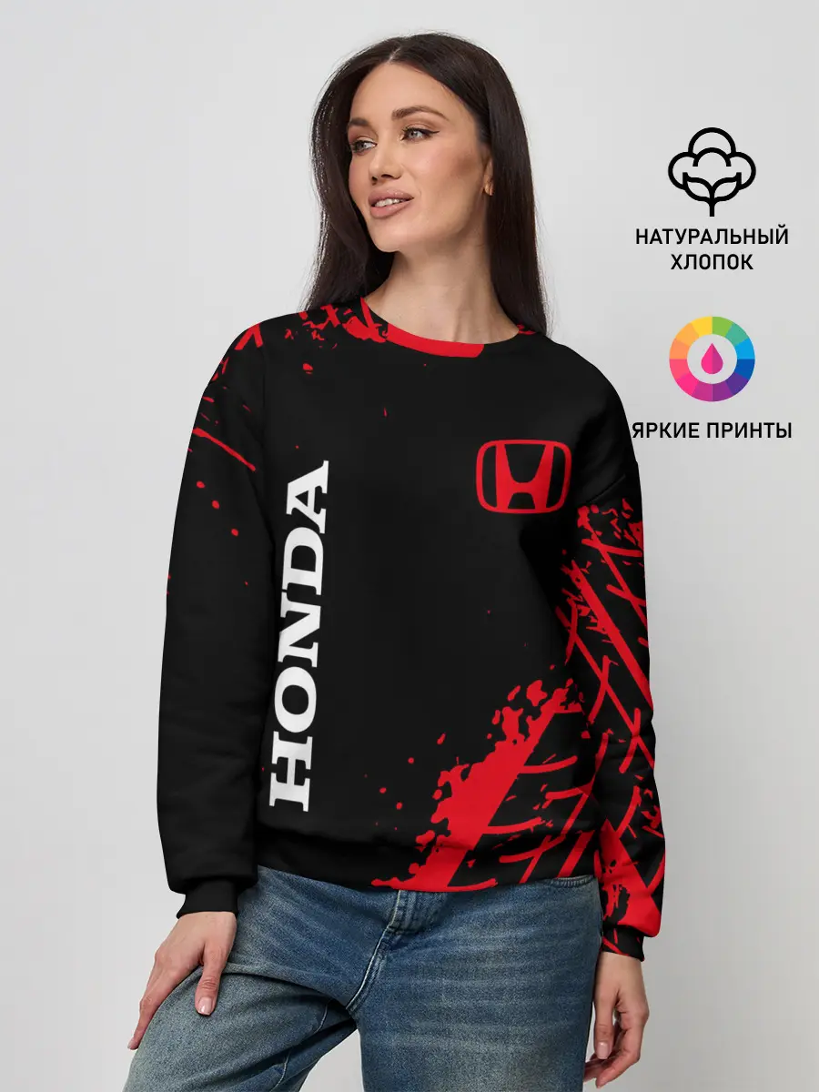 Женский свитшот / HONDA / ХОНДА