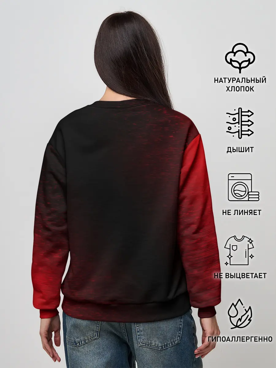 Женский свитшот / MITSUBISHI / МИТСУБИСИ