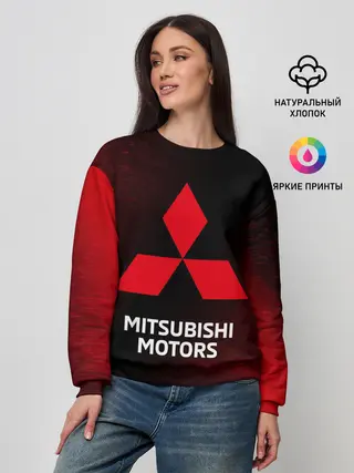 Женский свитшот / MITSUBISHI / МИТСУБИСИ