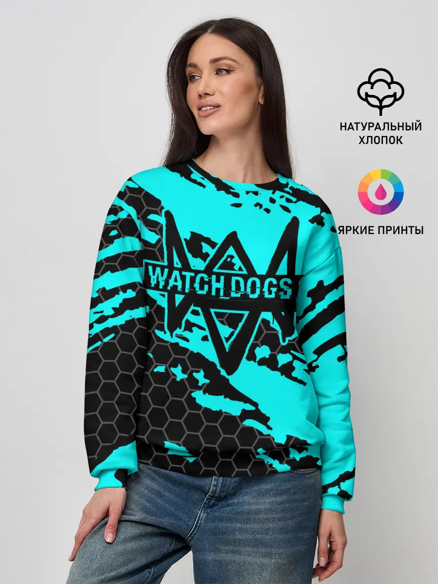 Женский свитшот / WATCH DOGS