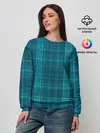 Женский свитшот / Зеленая форма