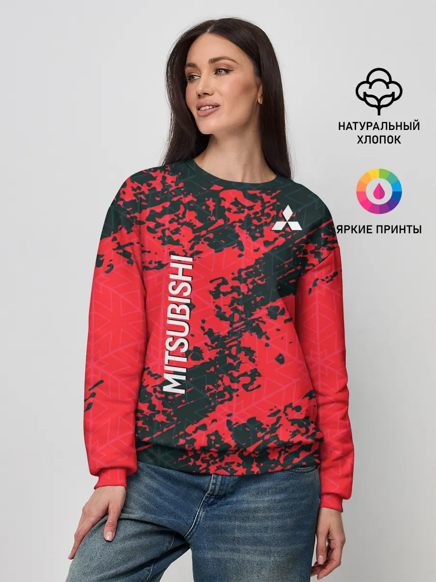 Женский свитшот / Mitsubishi