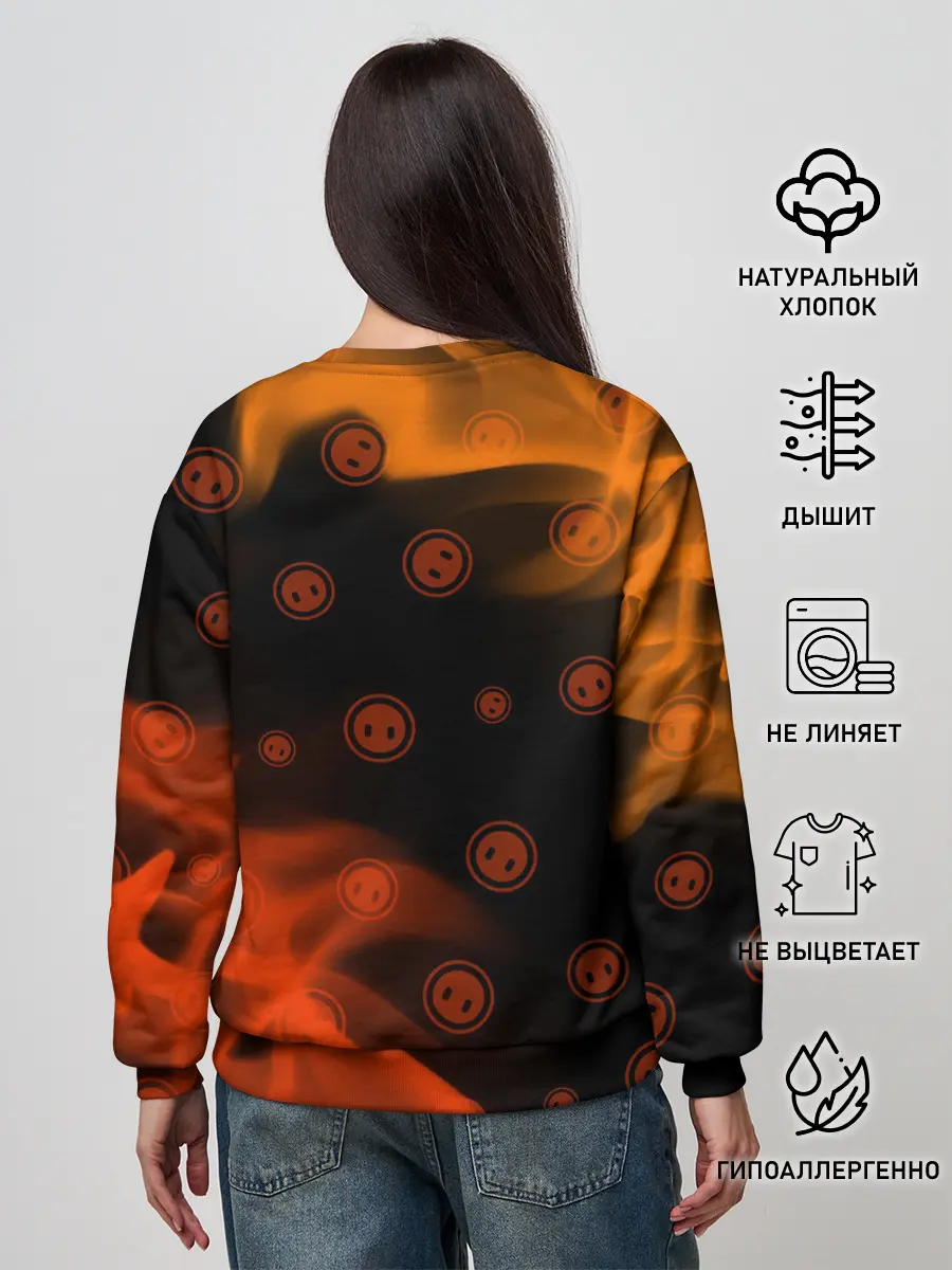 Женский свитшот / FALL GUYS HALF-LIFE / ФОЛ ГАЙС