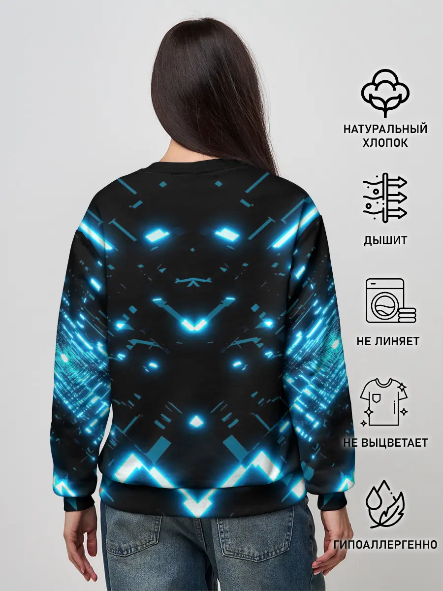 Женский свитшот / Neon Lights