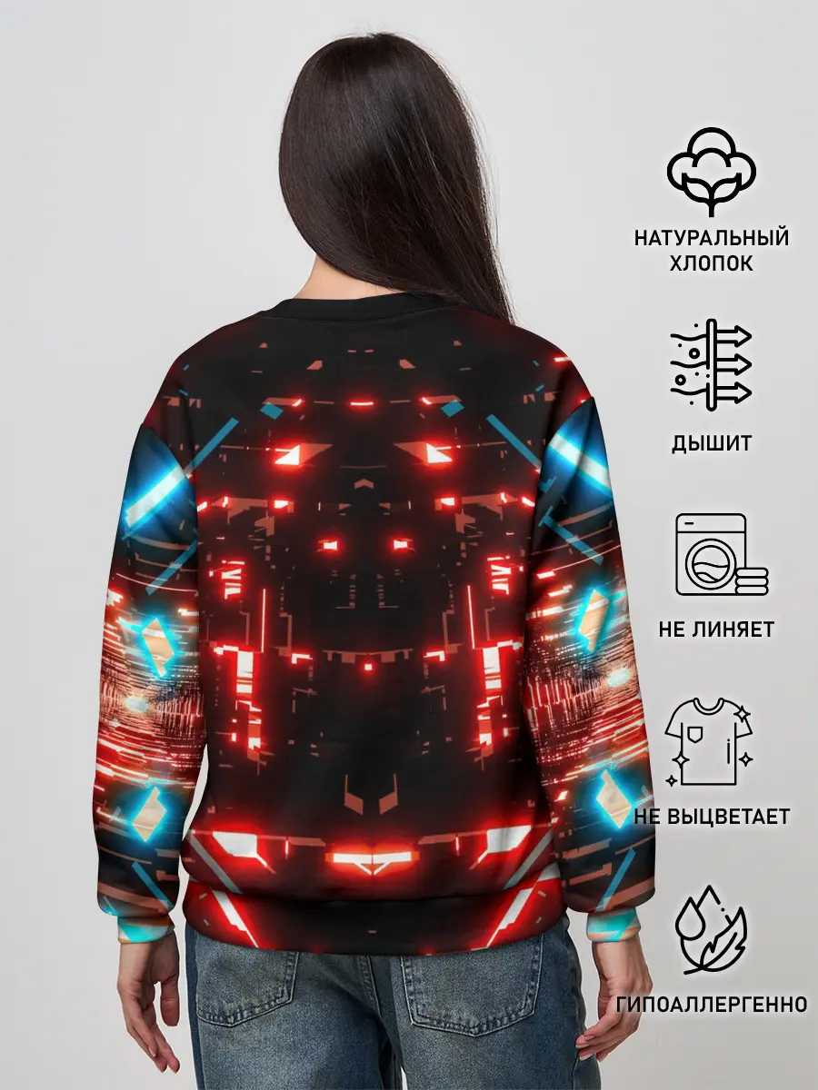 Женский свитшот / Neon Lights