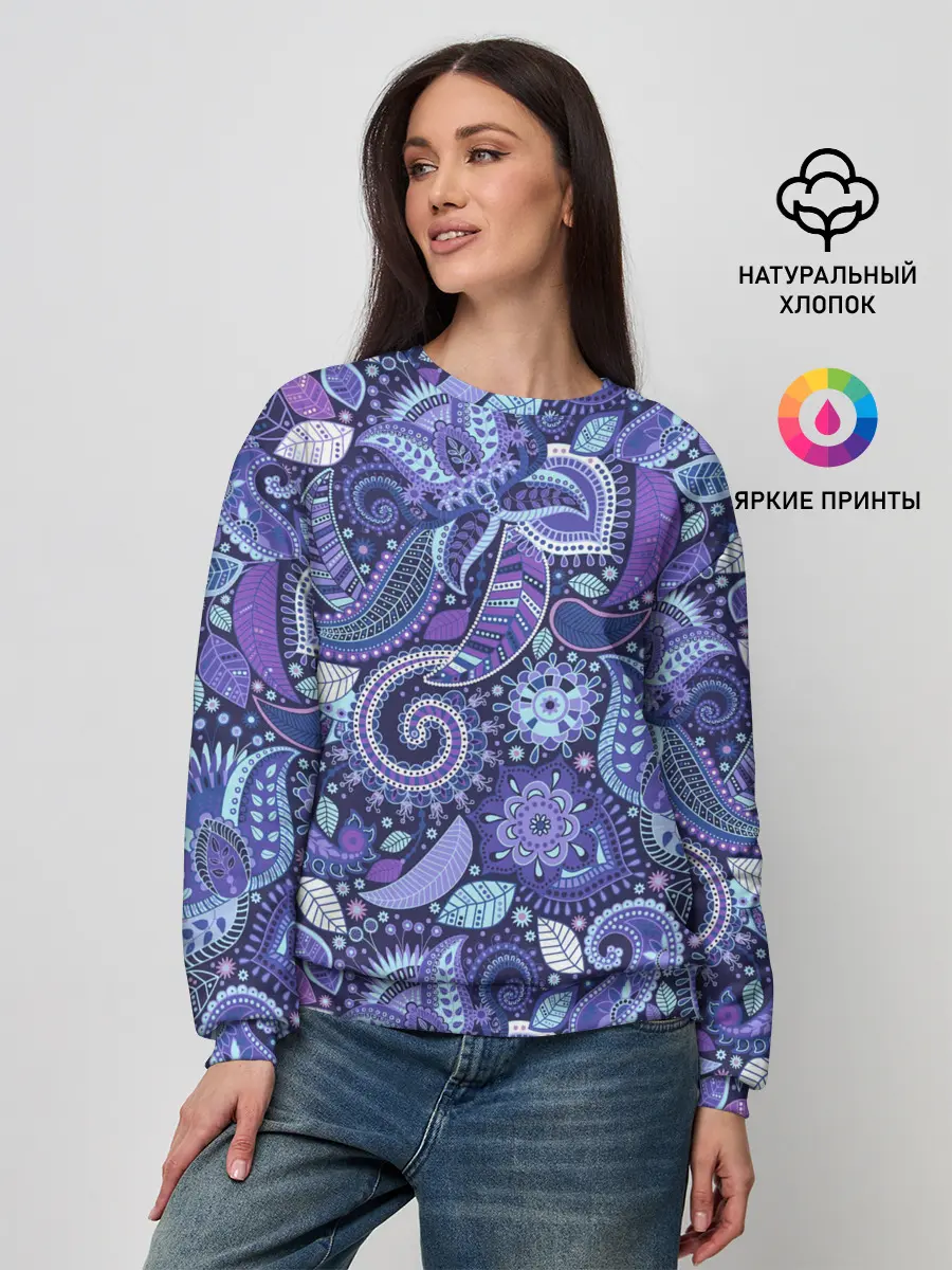 Женский свитшот / ВОСТОЧНЫЙ УЗОР