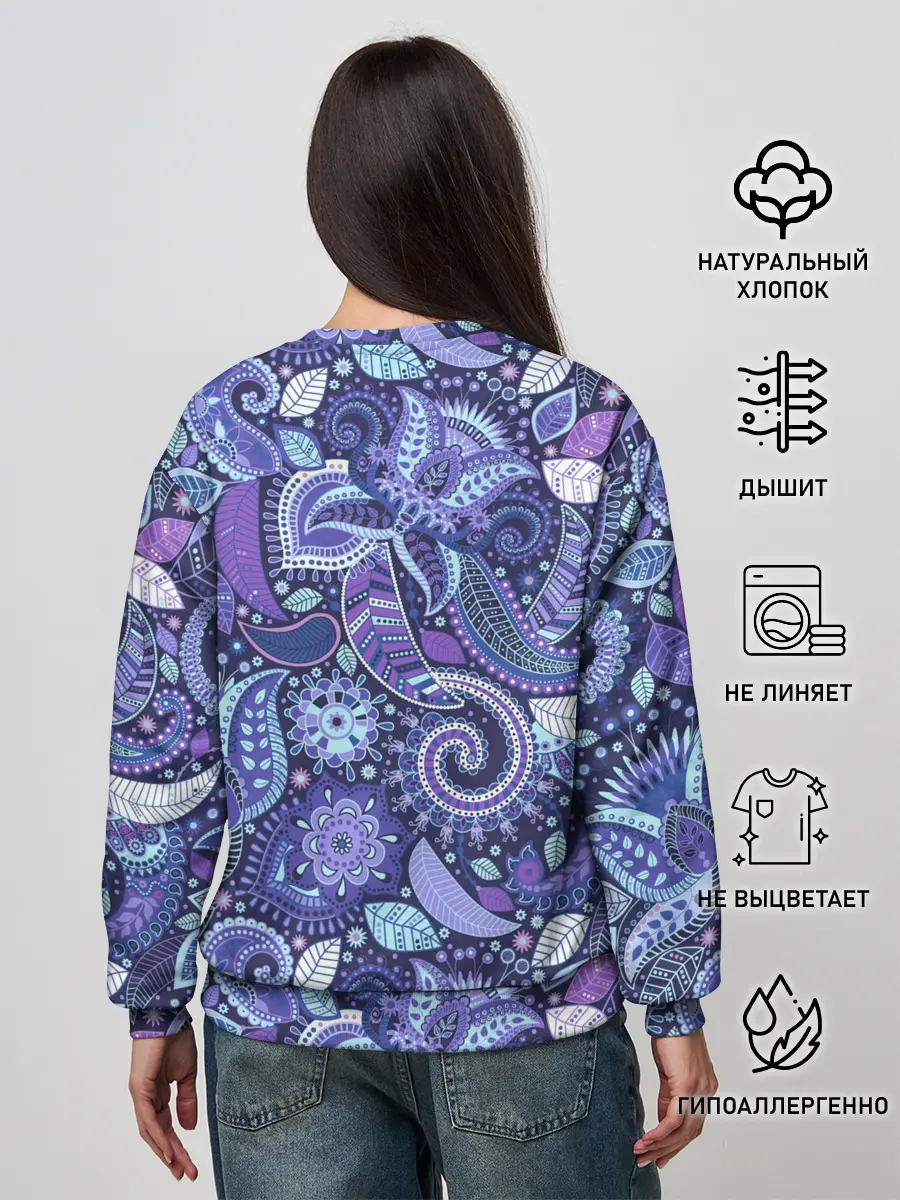 Женский свитшот / ВОСТОЧНЫЙ УЗОР