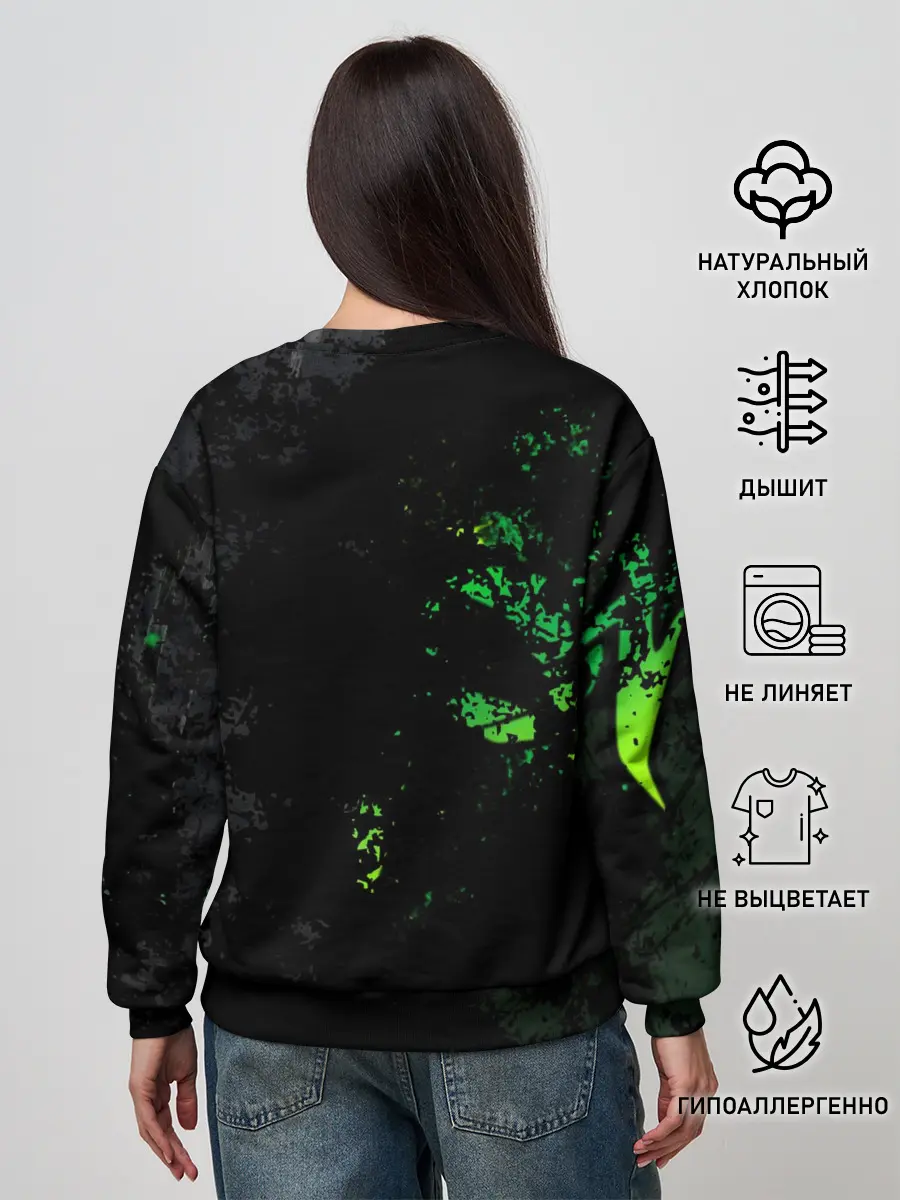 Женский свитшот / Шар дракона