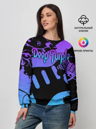 Женский свитшот / Deep Purple