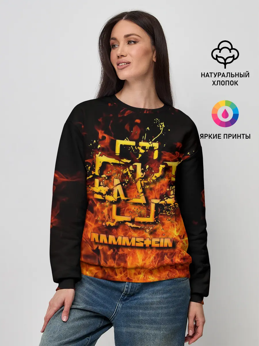Женский свитшот / RAMMSTEIN