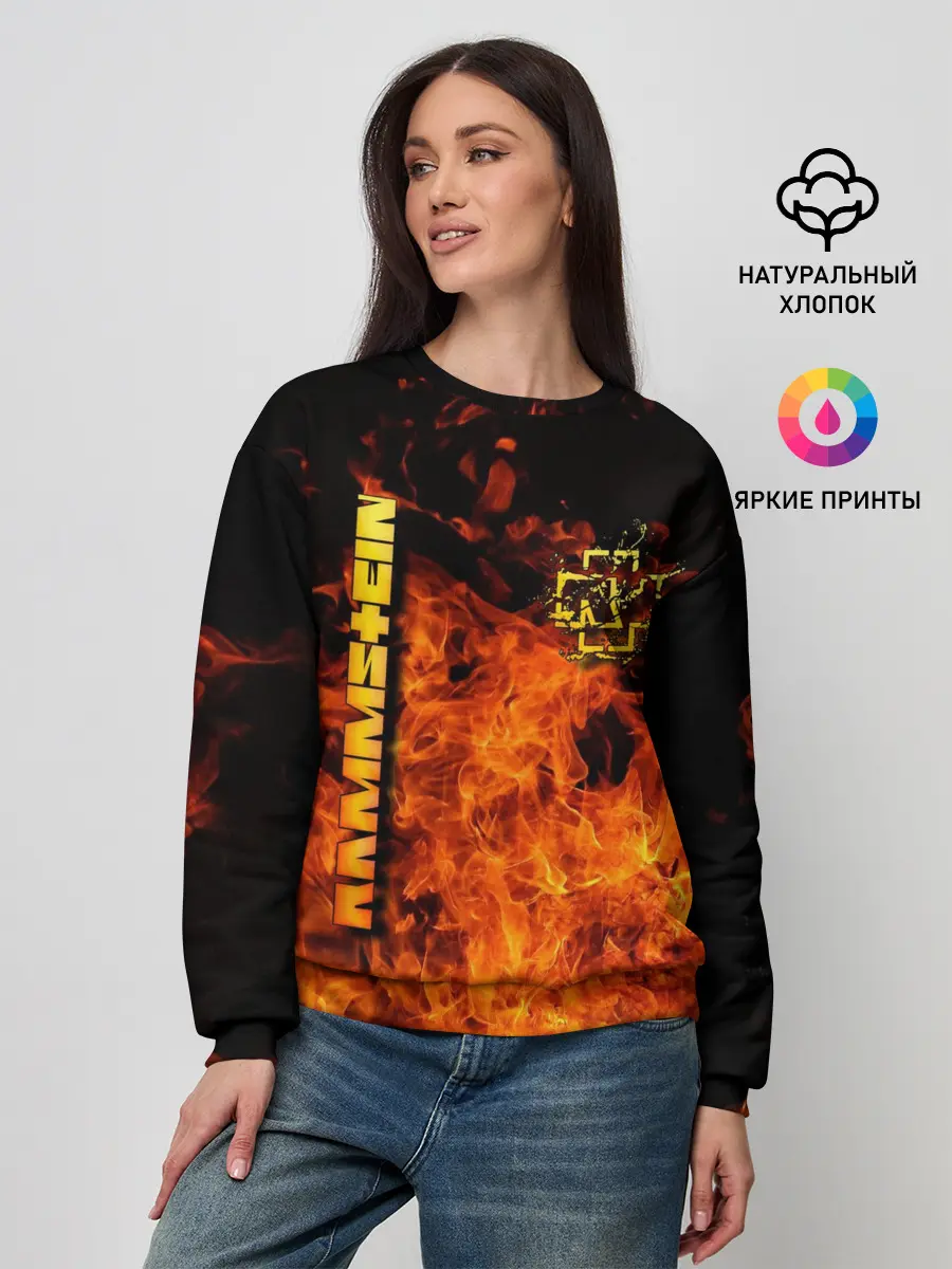 Женский свитшот / RAMMSTEIN