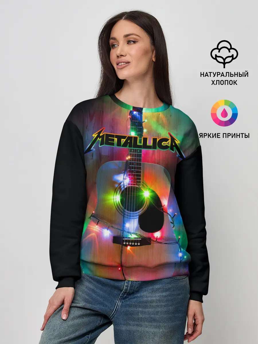 Женский свитшот / Metallica