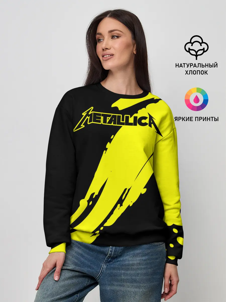 Женский свитшот / Metallica