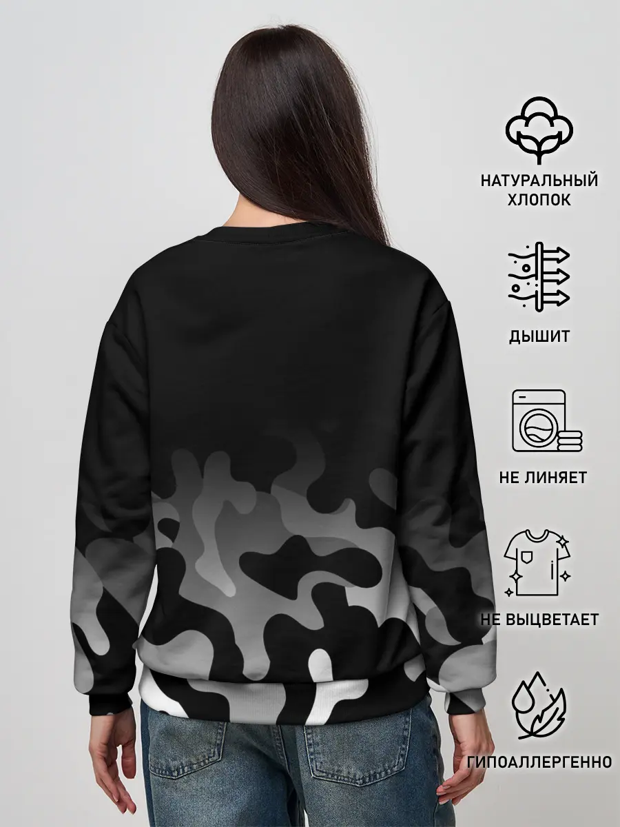 Женский свитшот / JUVENTUS / ЮВЕНТУС