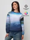 Женский свитшот / Планета Земля