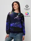 Женский свитшот / Ночной закат
