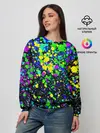 Женский свитшот / Неоновые краски лета