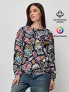 Женский свитшот / Pop art