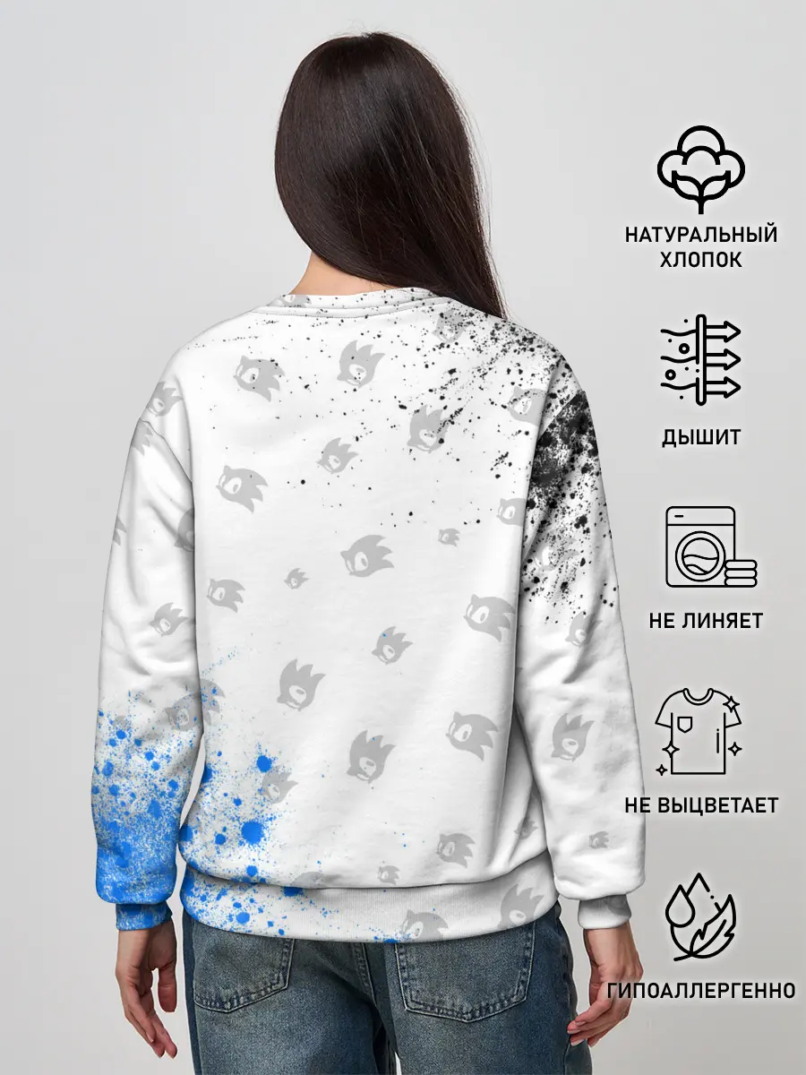 Женский свитшот / СОНИК / SONIC