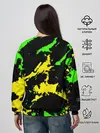 Женский свитшот / Желто-зеленый