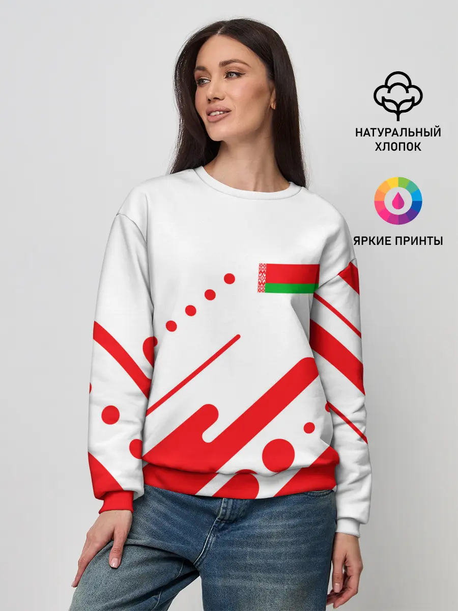 Женский свитшот / БЕЛАРУСЬ