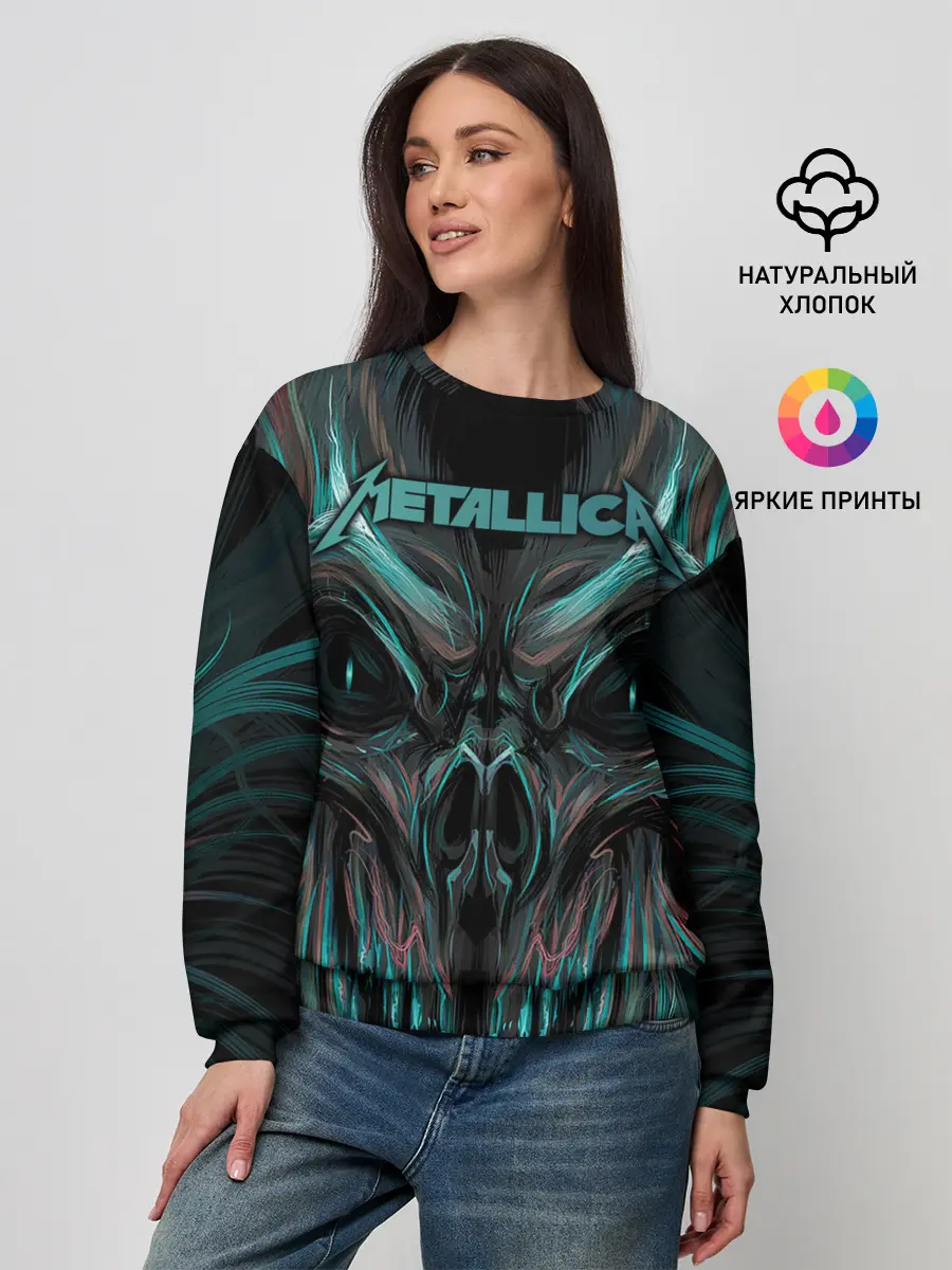 Женский свитшот / Metallica