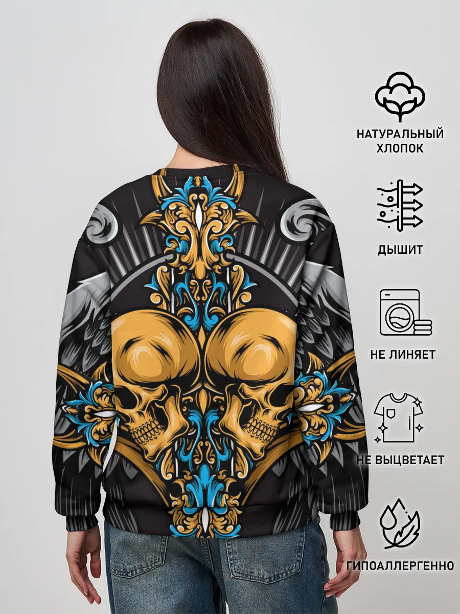 Женский свитшот / Metallica