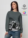 Женский свитшот / Мотоцикл
