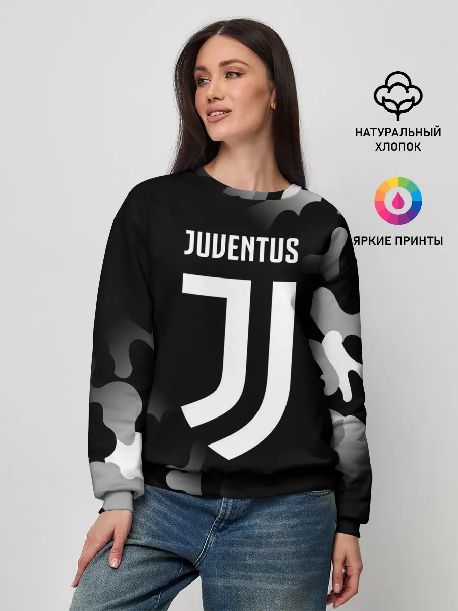Женский свитшот / JUVENTUS / ЮВЕНТУС