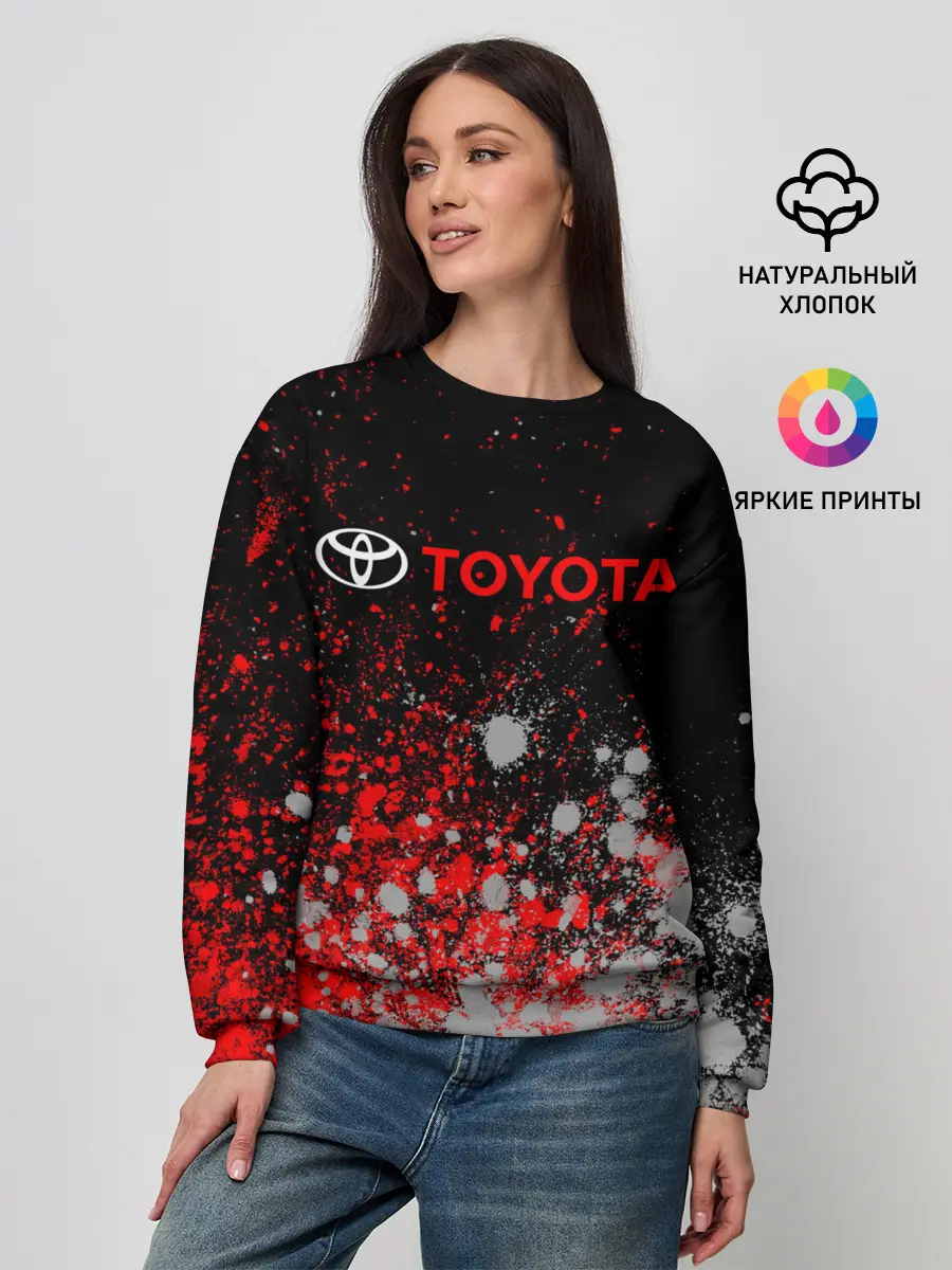 Женский свитшот / TOYOTA / ТОЙОТА