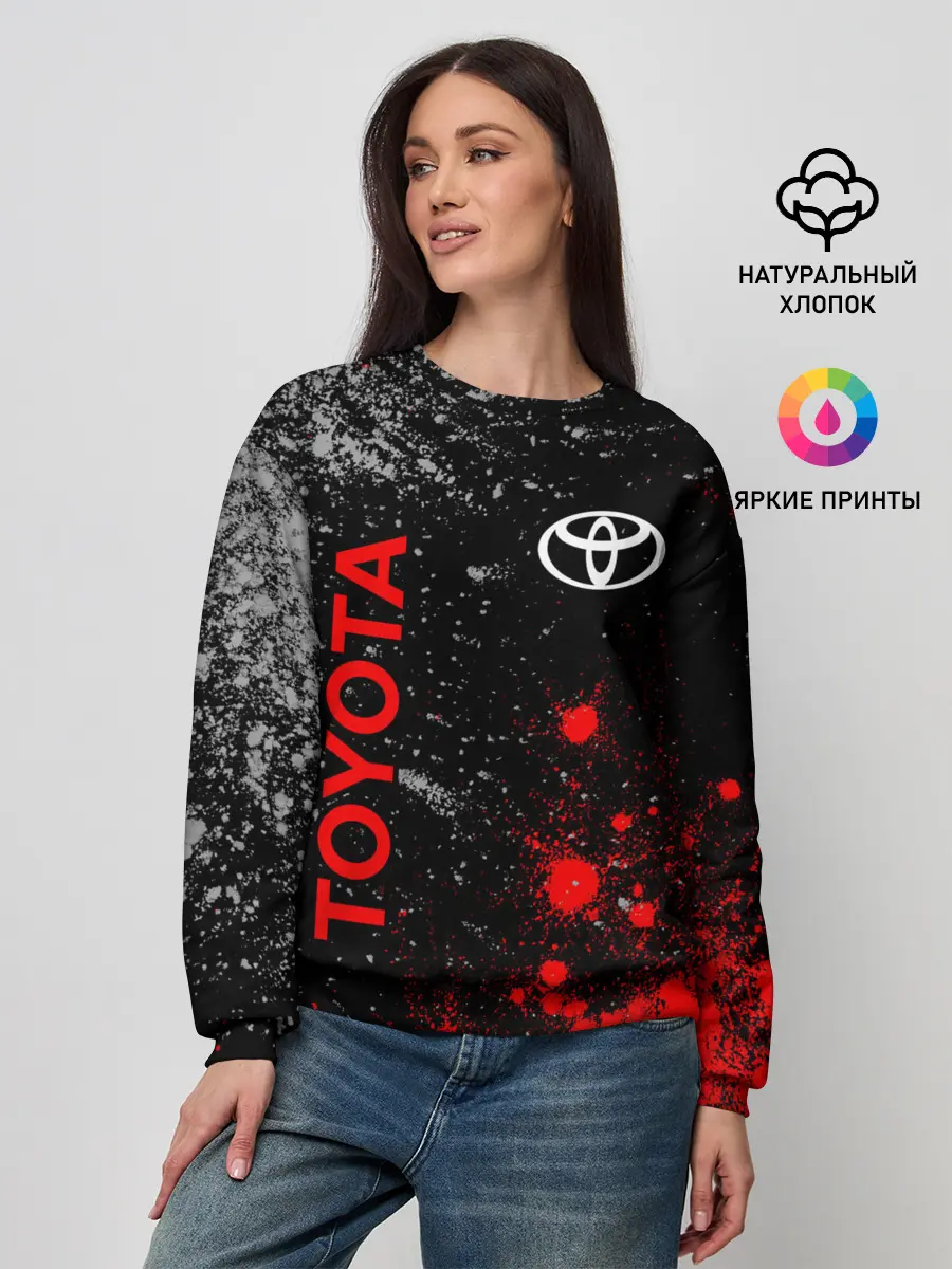 Женский свитшот / TOYOTA / ТОЙОТА