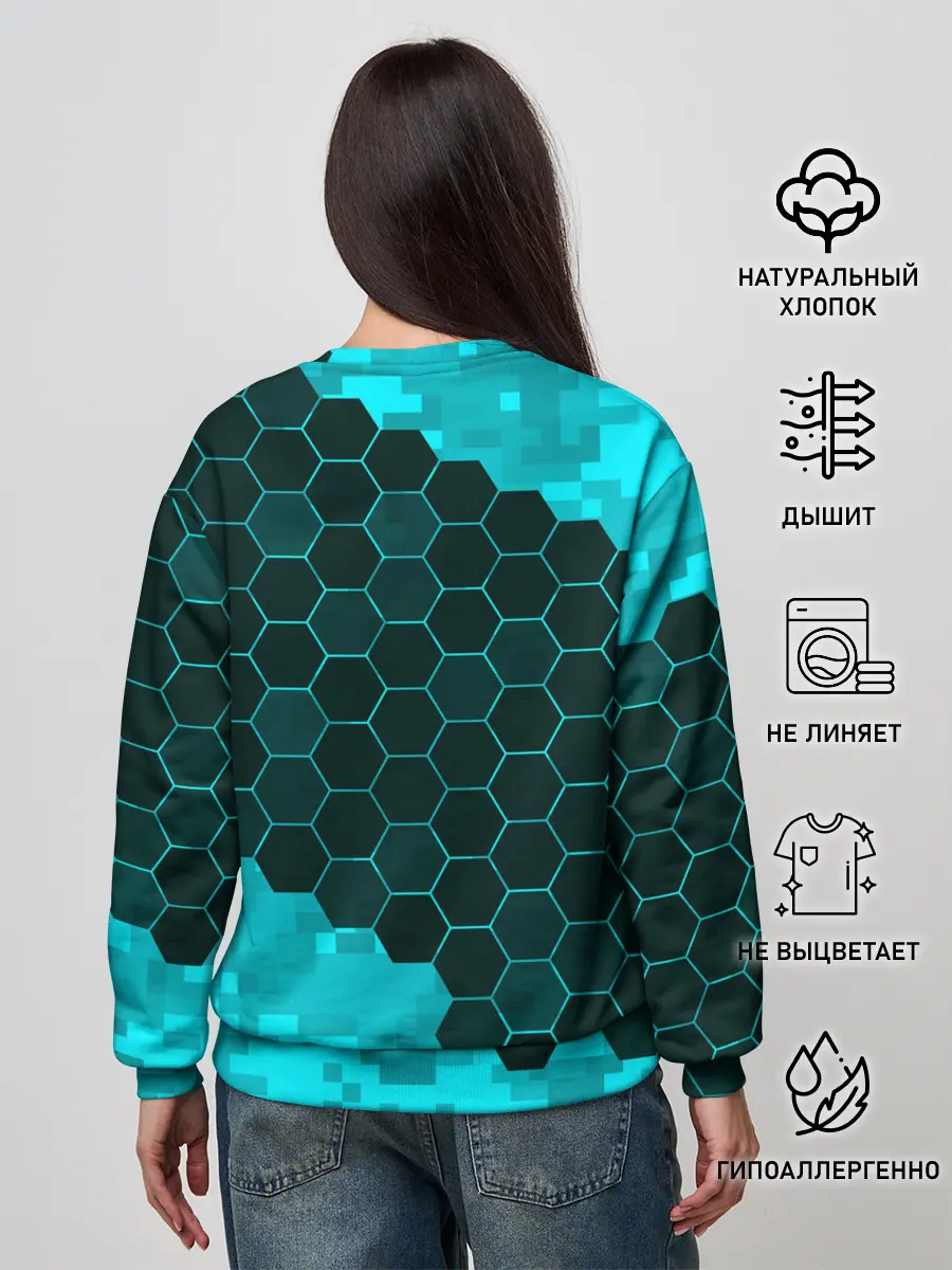 Женский свитшот / MINECRAFT / МАЙНКРАФТ