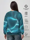 Женский свитшот / Neon lines