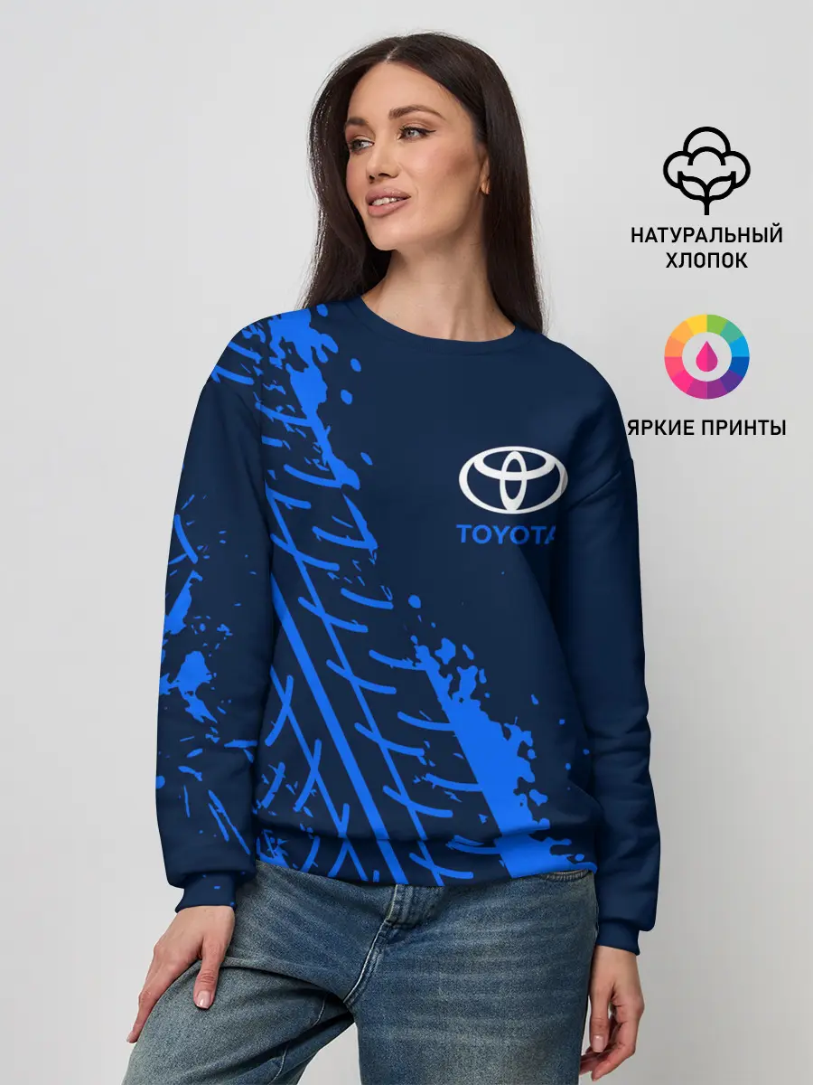Женский свитшот / TOYOTA / ТОЙОТА
