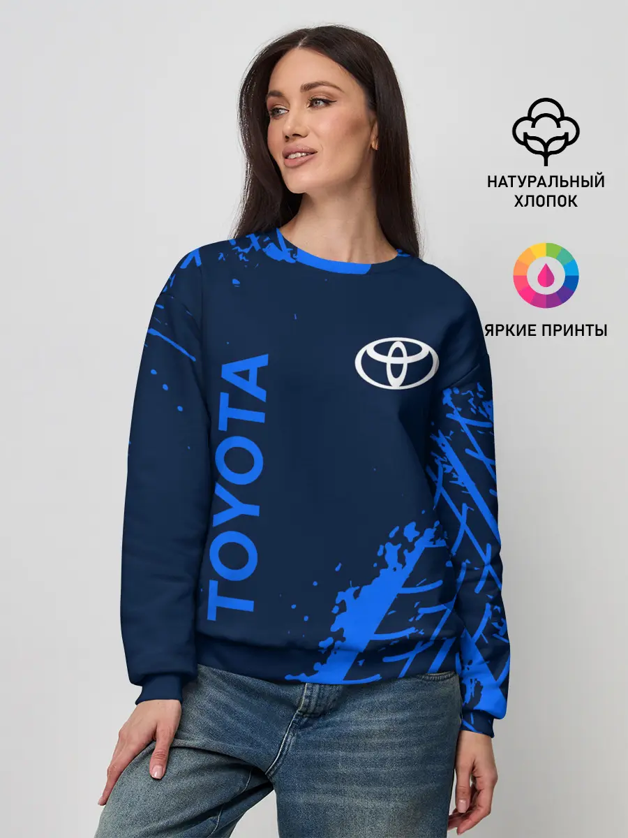 Женский свитшот / TOYOTA / ТОЙОТА