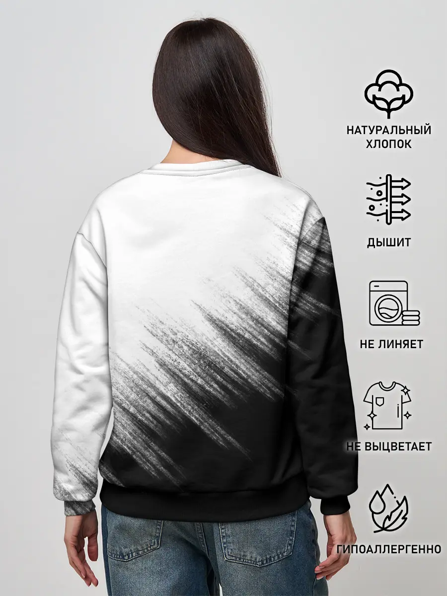 Женский свитшот / nirvana