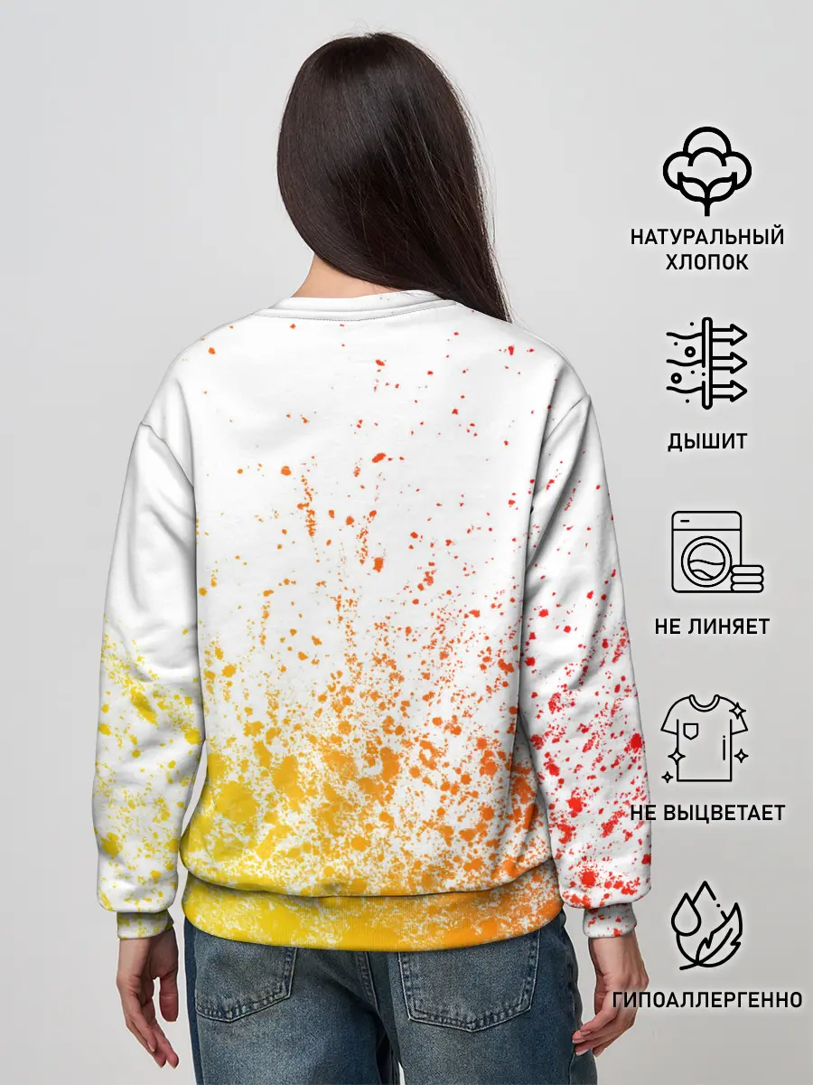 Женский свитшот / NIRVANA / НИРВАНА