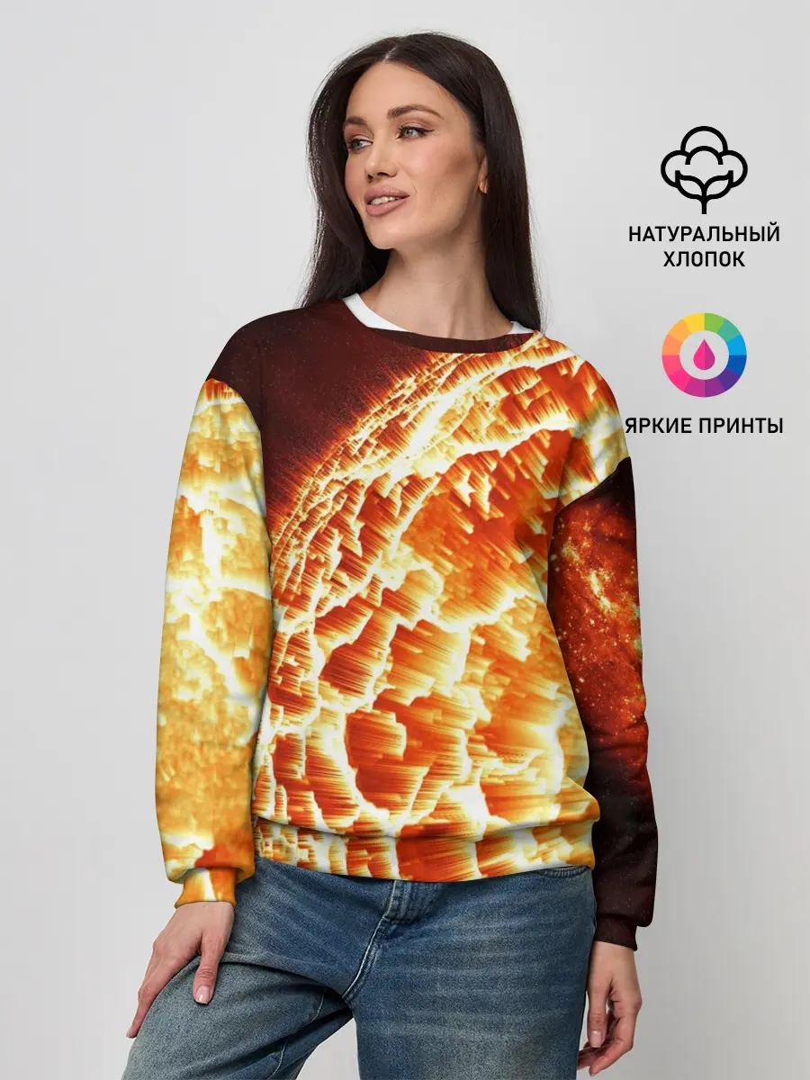 Женский свитшот / Космический объект