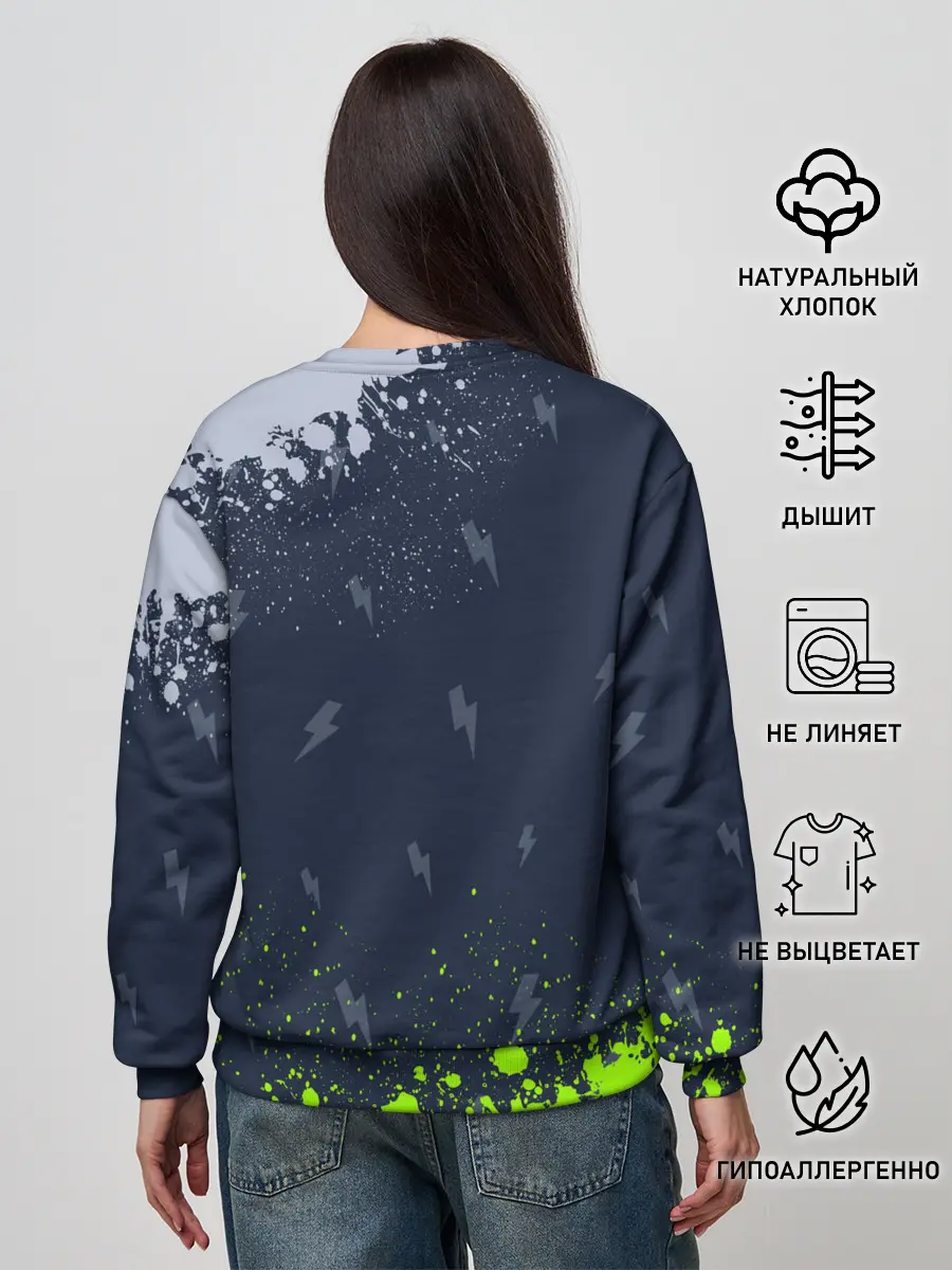 Женский свитшот / AC DС