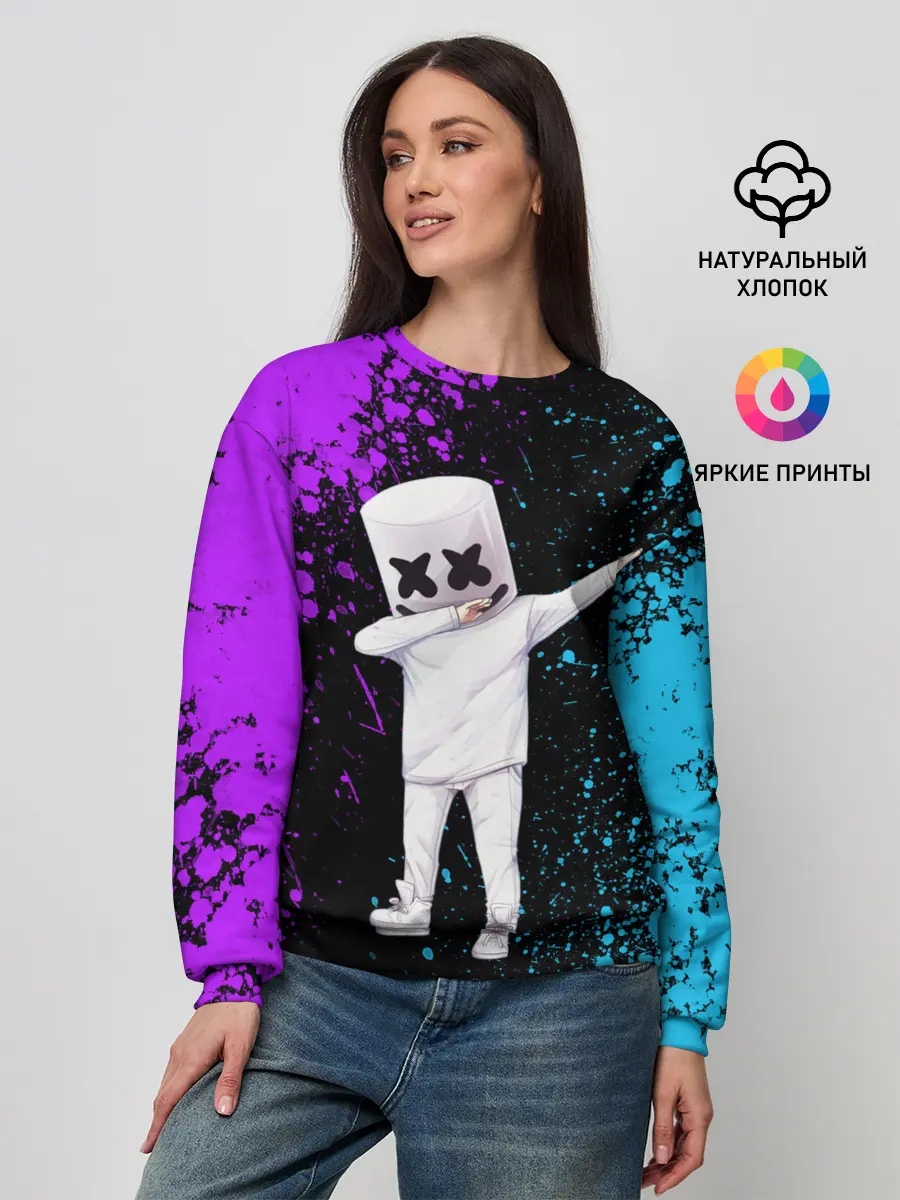 Женский свитшот / MARSHMELLO