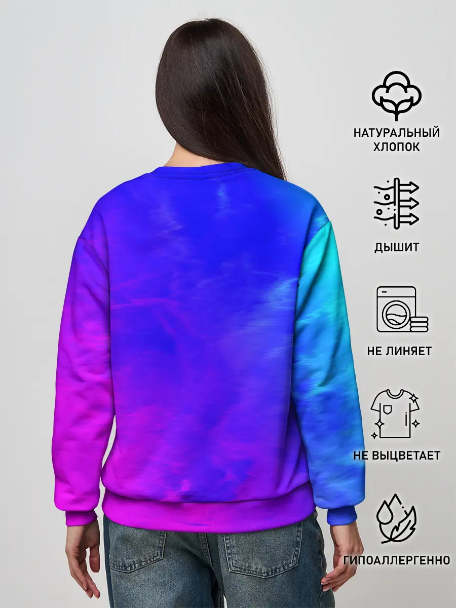 Женский свитшот / NIRVANA / НИРВАНА