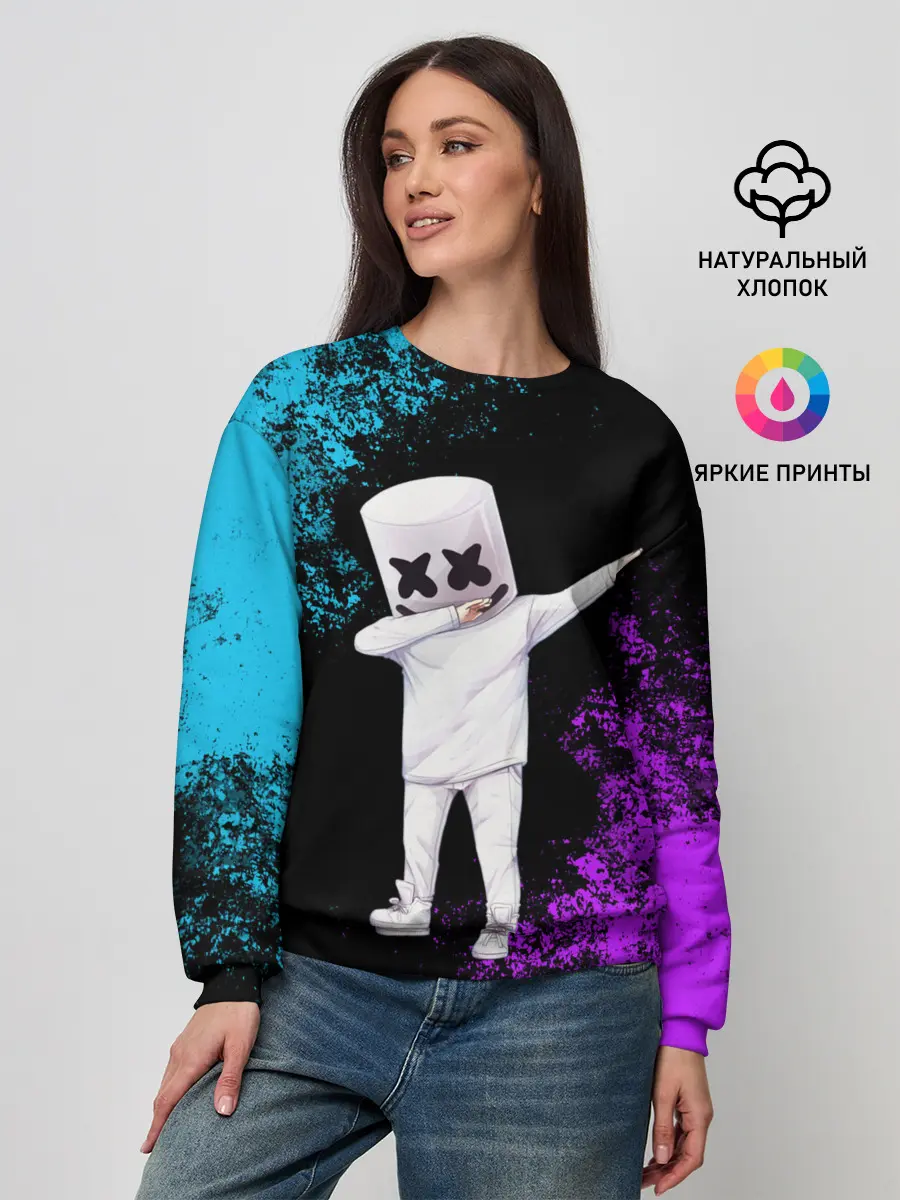Женский свитшот / MARSHMELLO