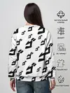 Женский свитшот / JOJO PATTERN BW