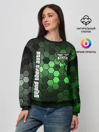 Женский свитшот / GTA 5 / ГТА 5