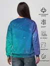 Женский свитшот / Космос