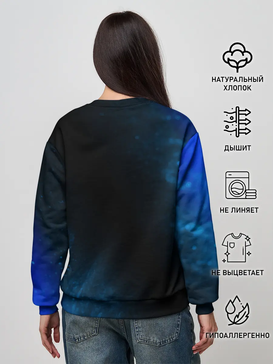 Женский свитшот / RUSSIA / РОССИЯ