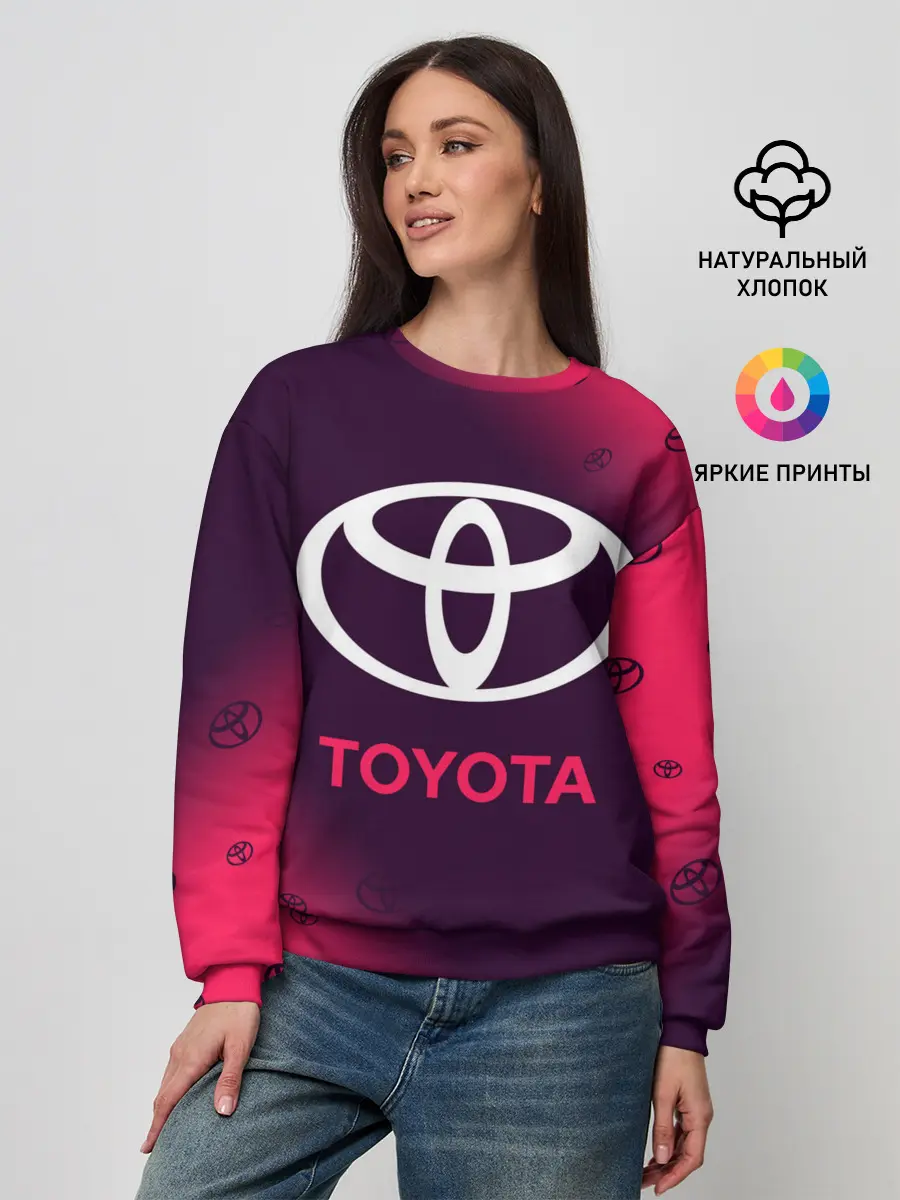 Женский свитшот / TOYOTA / ТОЙОТА
