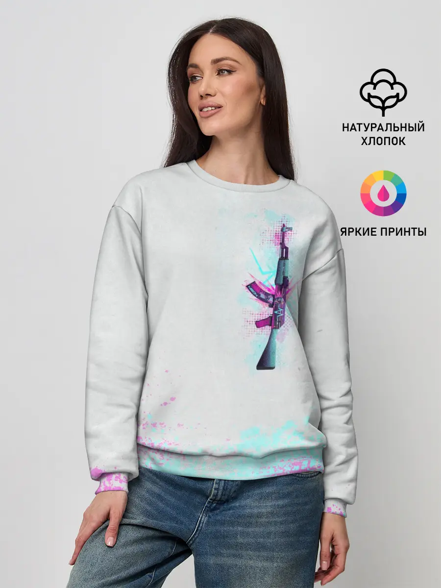 Женский свитшот / Countre Strike weapon