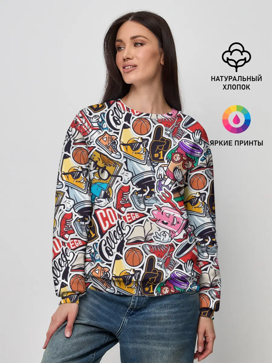 Женский свитшот / MIX