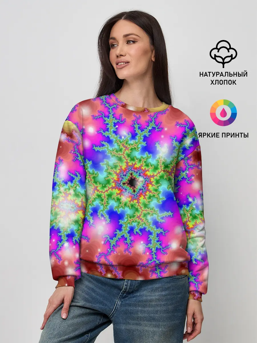 Женский свитшот / Абстракция
